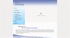 Desktop Screenshot of bctradingqatar.com